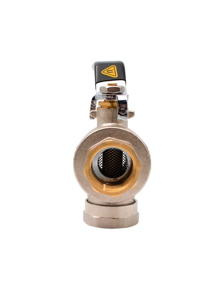 Robinet sferic cu filtru magnetic 3/4"FF - Ermetiq - ER-LTFF34