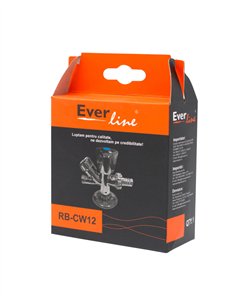 Robinet coltar combinat cu doua iesiri 1/2"x3/8"x3/4" - Everline - RB-CW12 2