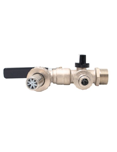 Robinet alama dublu serviciu cu doua iesiri 3/4" - Ermetiq - RB-RA34D