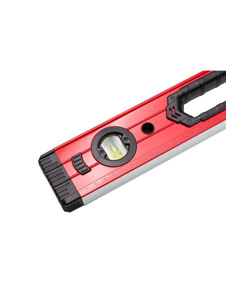 Nivela magnetica 3 bule si unghi reglabil 1000mm - Ermetiq - HT-SL1000B