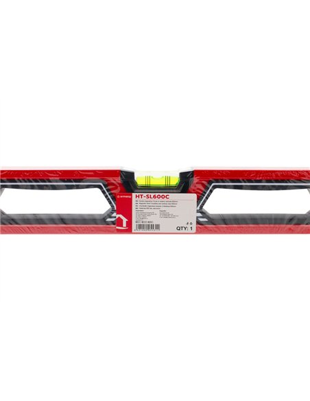 Nivela magnetica 3 bule si vedere verticala 600mm - Ermetiq - HT-SL600C