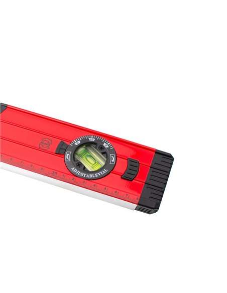 Nivela magnetica 3 bule si unghi reglabil 800mm - Ermetiq - HT-SL800B