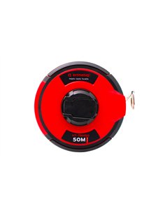 Ruleta geodezica banda metalica 50mx12,5mm - Ermetiq - HT-TM450