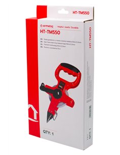 Ruleta geodezica cu maner si banda metalica 50mx12,5mm - Ermetiq - HT-TM550 2