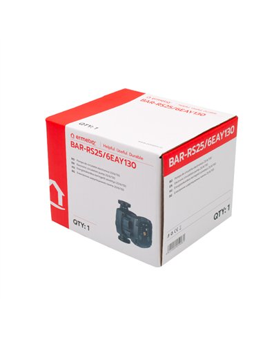 Pompa de circulatie electronica 25/6/130 - Ermetiq - BAR-RS25/6EAY130