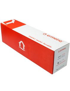 Separator hidraulic inox izolat cu magnet doua circuite 1" max. 70KW (butelie egalizare) - Ermetiq - ER-HS7624A 2