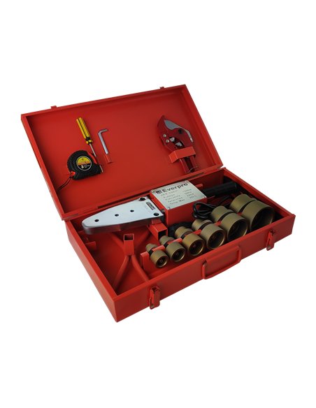 Trusa aparat sudat tevi PPR 63C si accesorii - Everpro - PPR-SS63C