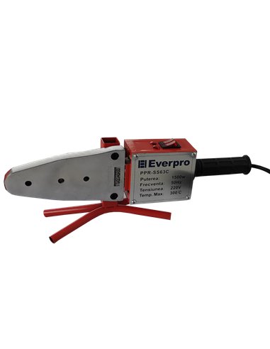 Trusa aparat sudat tevi PPR 63C si accesorii - Everpro - PPR-SS63C