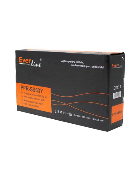 Trusa aparat sudat PPR 20-63 - Everline- PPR-SS63Y