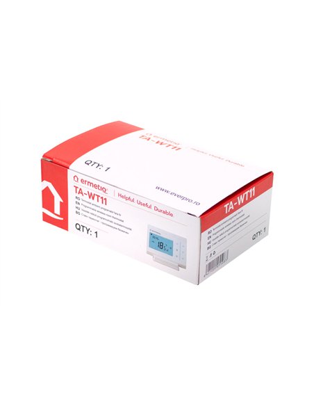 Termostat ambient programabil fara fir - Ermetiq - TA-WT11