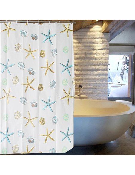 Perdea dus STARFISHES 180X200 - Ermetiq - ER-SCE002