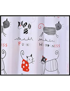 Perdea dus KITTENS 180X200 - Ermetiq - ER-SCE003 2