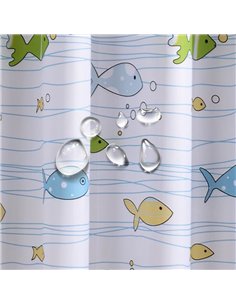 Perdea dus FISHES 180X200 - Ermetiq - ER-SCE004 2