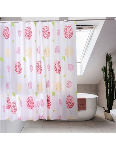 Perdea dus SUNFLOWERS 180X200 - Ermetiq - ER-SCE010