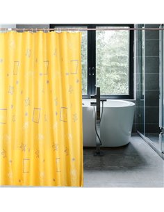 Perdea dus GOLD FISHES 180X200 - Ermetiq - ER-SCP001