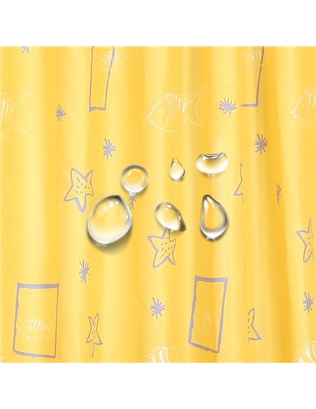 Perdea dus GOLD FISHES 180X200 - Ermetiq - ER-SCP001