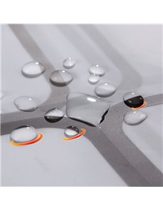 Perdea dus INTERTWINED SQUARES 180X200 - Ermetiq - ER-SCP002 2