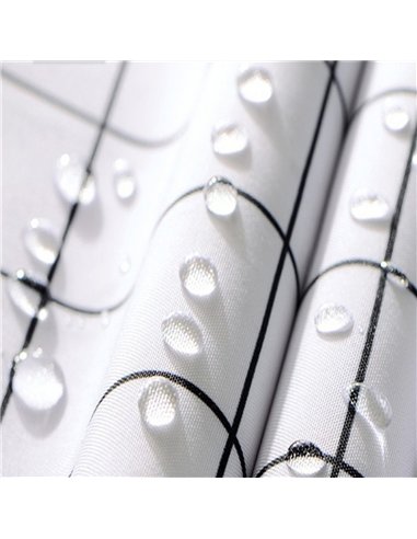 Perdea dus SMALL GRID 180X200 - Ermetiq - ER-SCP004