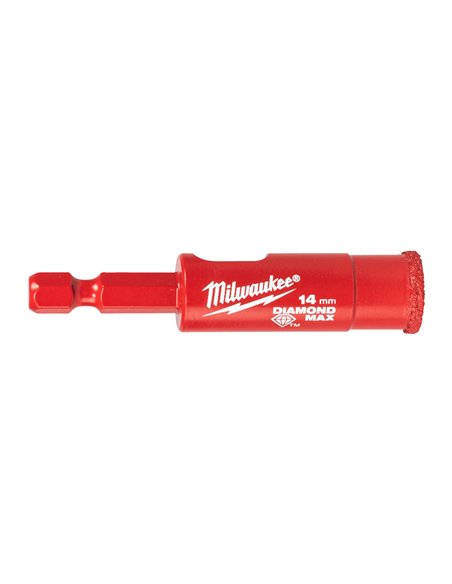 Burghiu Diamond Max 1/4 inch pentru gaurire umeda Milwaukee - cod 4932498346