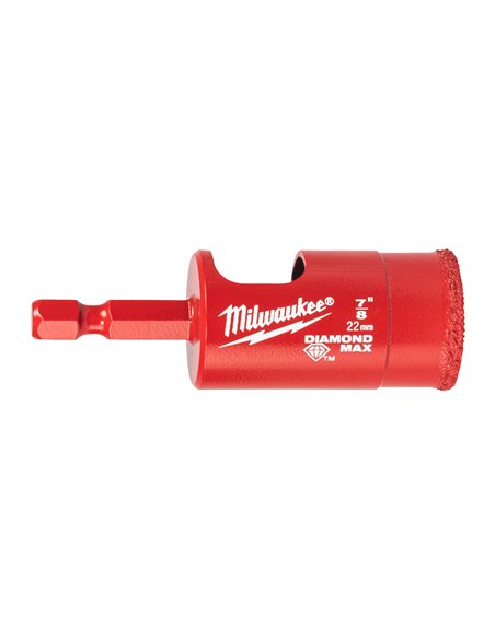 Burghiu Milwaukee Diamond Max 1/4 inch pentru gaurire umeda - cod 4932498349