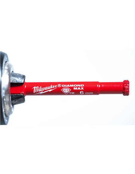 Burghiu Diamond Max 1/4 inch pentru gaurire umeda Milwaukee - cod 4932498351