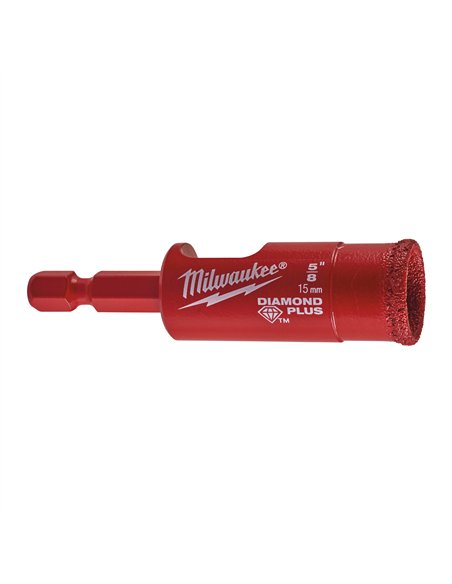 Burghiu diamantat Diamond Max 15 mm 1/4 inch hex Milwaukee cod 49560513