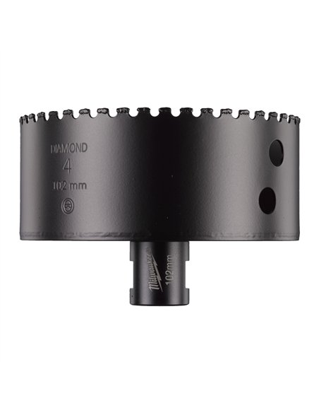Burghiu diamantat Milwaukee M14 pentru gaurire uscata 102mm cod 4932478287 1 buc