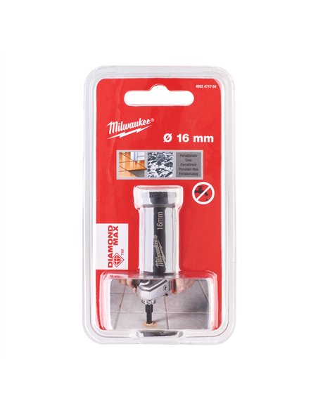 Burghiu diamantat Milwaukee M14 pentru gaurire uscata 16mm - cod 4932471764