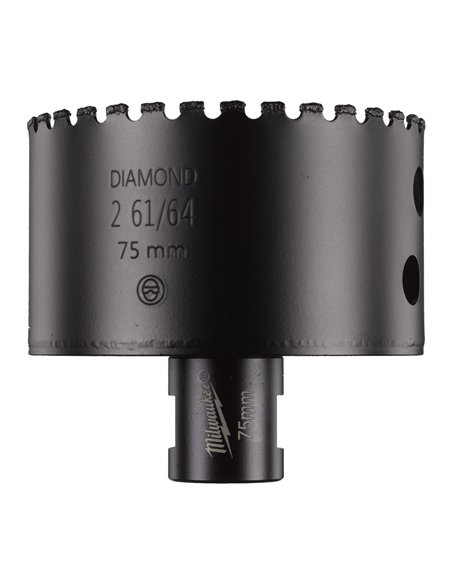Burghiu diamantat M14 Milwaukee pentru gaurire uscata 75mm - cod 4932478286