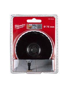 Burghiu diamantat M14 Milwaukee pentru gaurire uscata 75mm - cod 4932478286 2