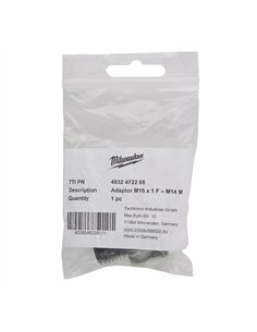 Prelungitor Adaptor pt burghiu Milwaukee M16 x 1F-M14M, 4932472265 2