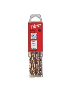 Set 5 burghie Milwaukee RED COBALT pentru metal HSS-Ground 11.5 x 142 mm cod 4932373357 2