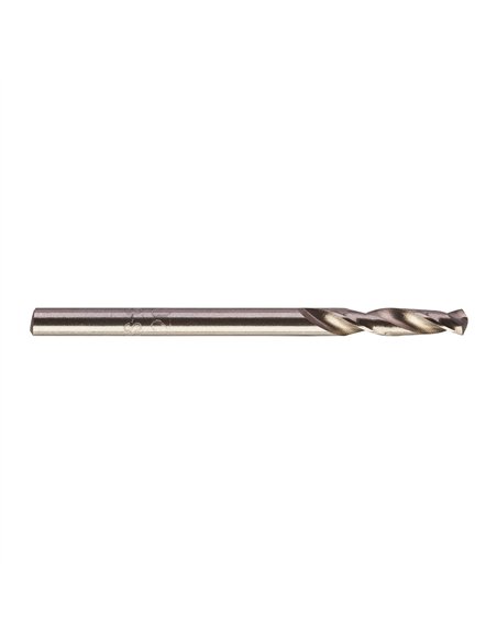 Set burghie scurte Milwaukee HSS Ground pentru metal 3.20 x 49 mm 10 buc cod 49323522
