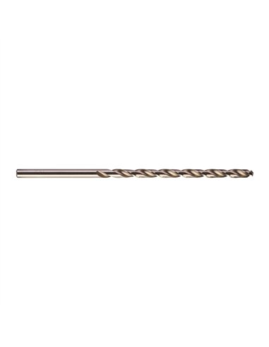 Set de 10 burghie lungi HSS Ground pentru metal Milwaukee DIN 340 5.00 x 132 mm cod 493243033