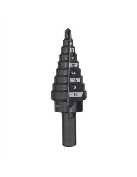 Burghiu in trepte Milwaukee de 4 la 20 mm pas de 2 mm cod 48899320 - 1 buc