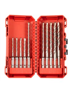 Set burghie Milwaukee SDS-Plus M2 10 piese cod 4932492117