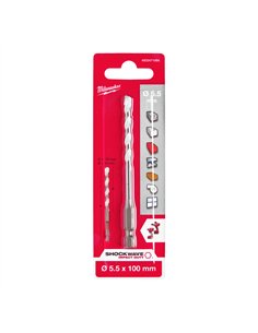 Burghiu multimaterial Milwaukee MM 5.5 x 100 1 buc cod 4932471094 2