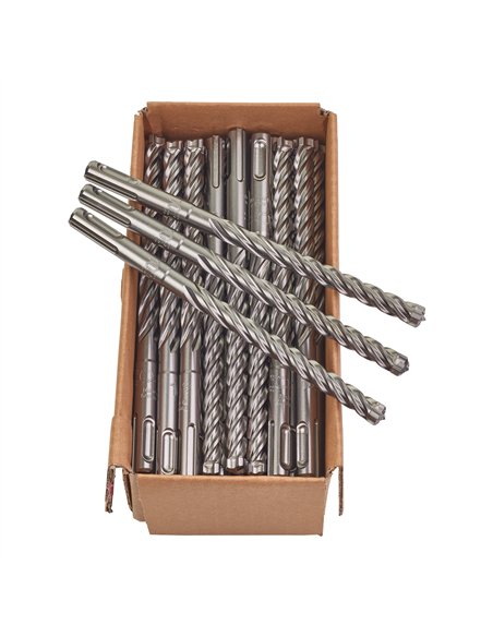 Set 50 burghie Milwaukee SDS-Plus MX4 10 x 165 mm 4 taisuri cod 4932430441