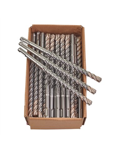 Set 50 burghie Milwaukee SDS-Plus MX4 4 taisuri 12 x 210 mm cod 4932430443