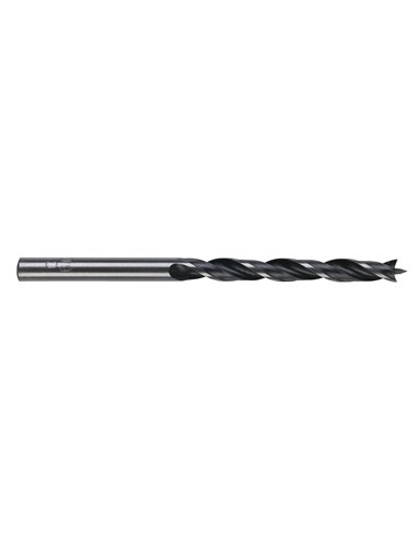 Burghiu pentru lemn Milwaukee cu varf de centrare 6 x 93 mm DIN 7487 E cod 4932363654 - 1 buc