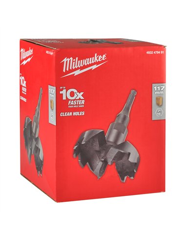 Burghiu freza Milwaukee SFD 117 mm cod 4932479491 1 buc