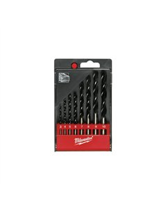 Set burghie Milwaukee cu varf de centrare 8 buc cod 4932352466 2