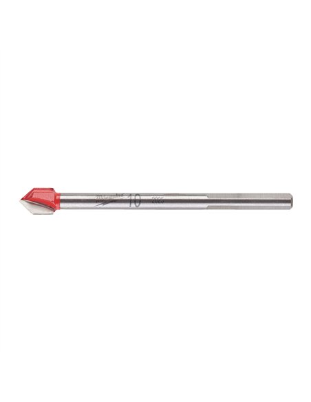 Burghiu pentru sticla si ceramica Milwaukee 10 x 95 mm cod 4932471960 - 1 buc