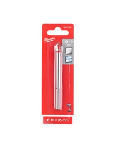 Burghiu pentru sticla si ceramica Milwaukee 10 x 95 mm cod 4932471960 - 1 buc 2