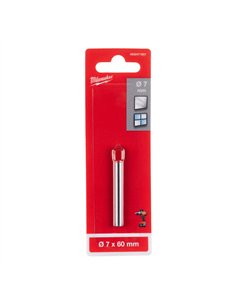 Burghiu pentru sticla si ceramica Milwaukee 7 x 60 mm cod 4932471857 1 buc 2