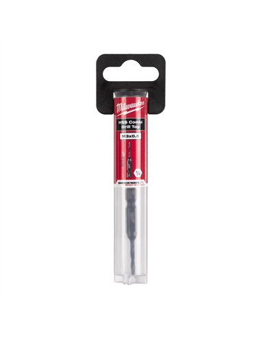 Burghiu Milwaukee HSS G Combi 1/4 inch M3x52mm - cod 4932498261 - 1 buc