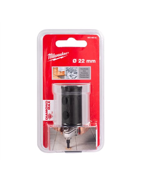 Burghiu diamantat M14 Milwaukee pentru gaurire uscata 22mm - cod 4932498354