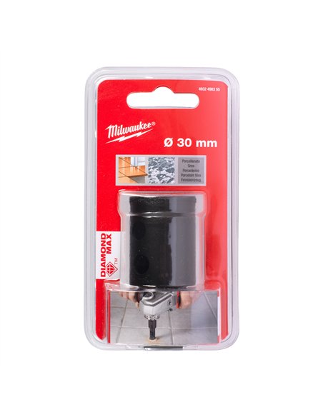 Burghiu diamantat M14 pentru gaurire uscata 30mm Milwaukee cod 4932498355 - 1 buc