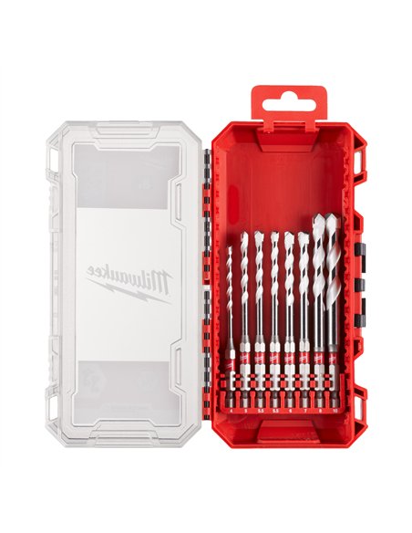 Set 8 burghie multi material - Milwaukee - 1/4" Hex - cod 4932493872