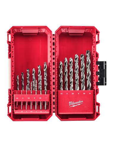 Set burghie metal Milwaukee HSS-G Thunderweb 19 buc cod 4932493869